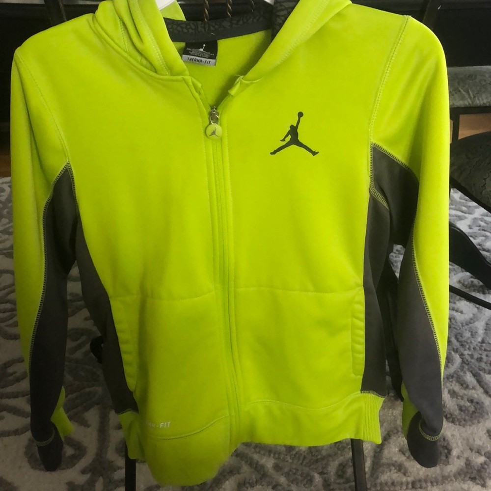 Therma-fit Jordan zip up sweatshirt with hood